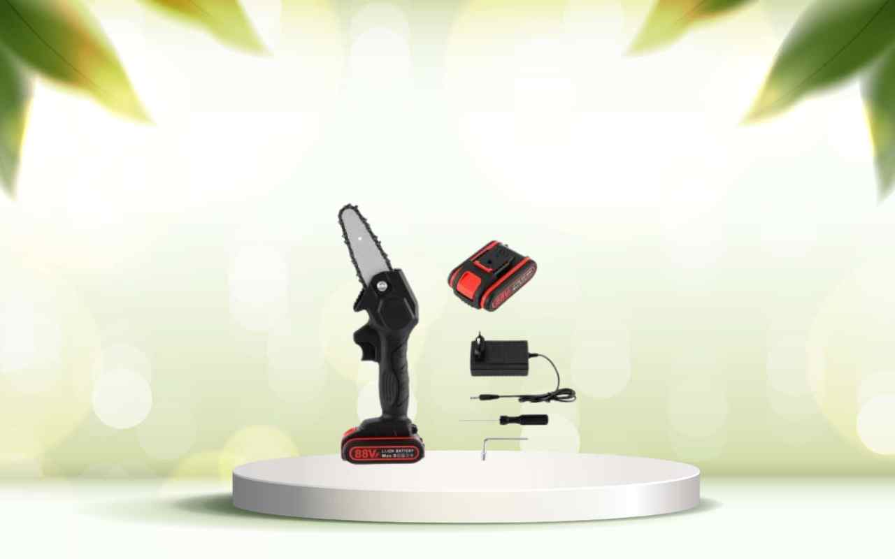 Scopri la mini motosega a batteria: pota il tuo giardino con efficienza e facilità