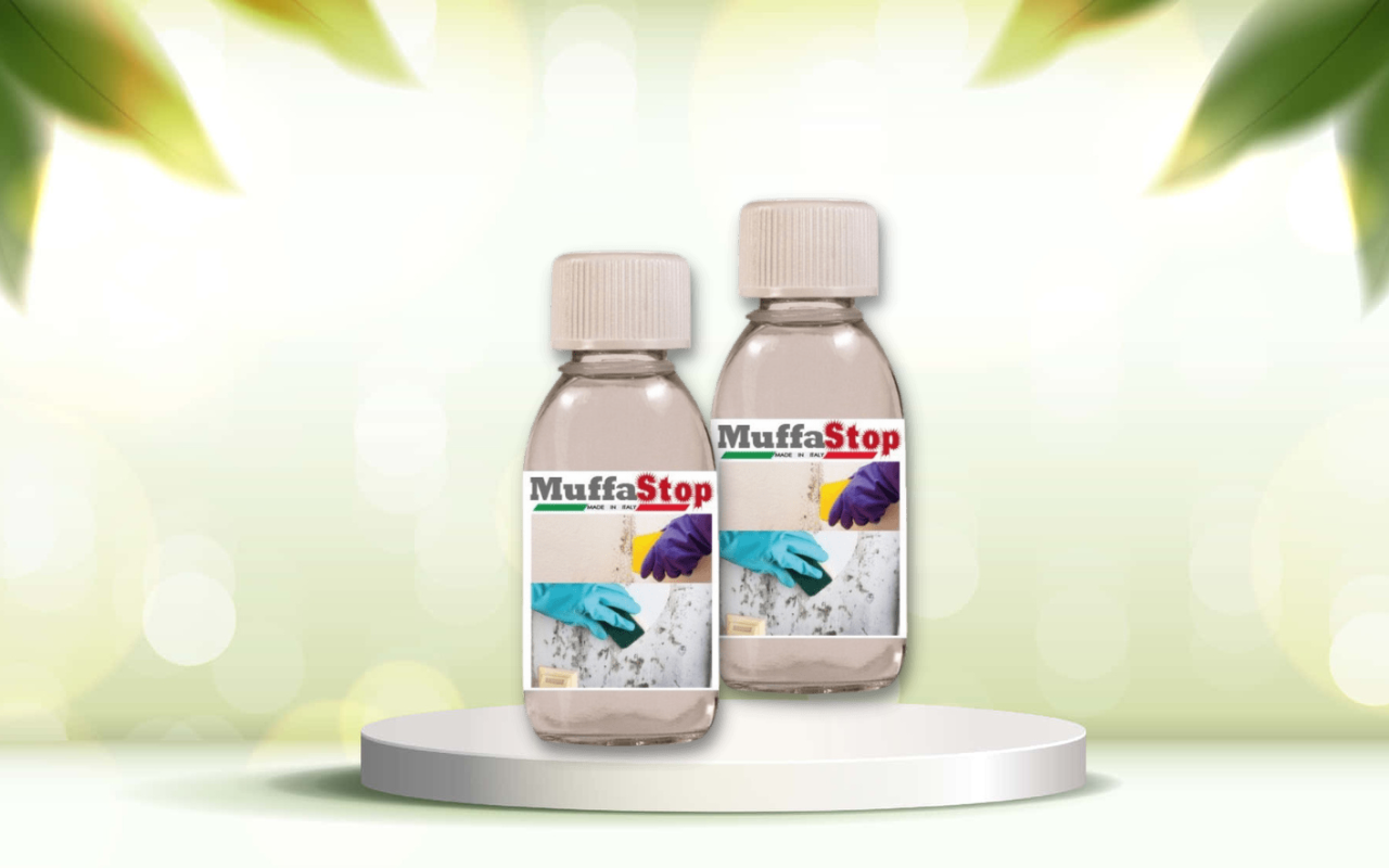 Elimina la muffa rapidamente con Muffa Stop: scopri il detergente definitivo